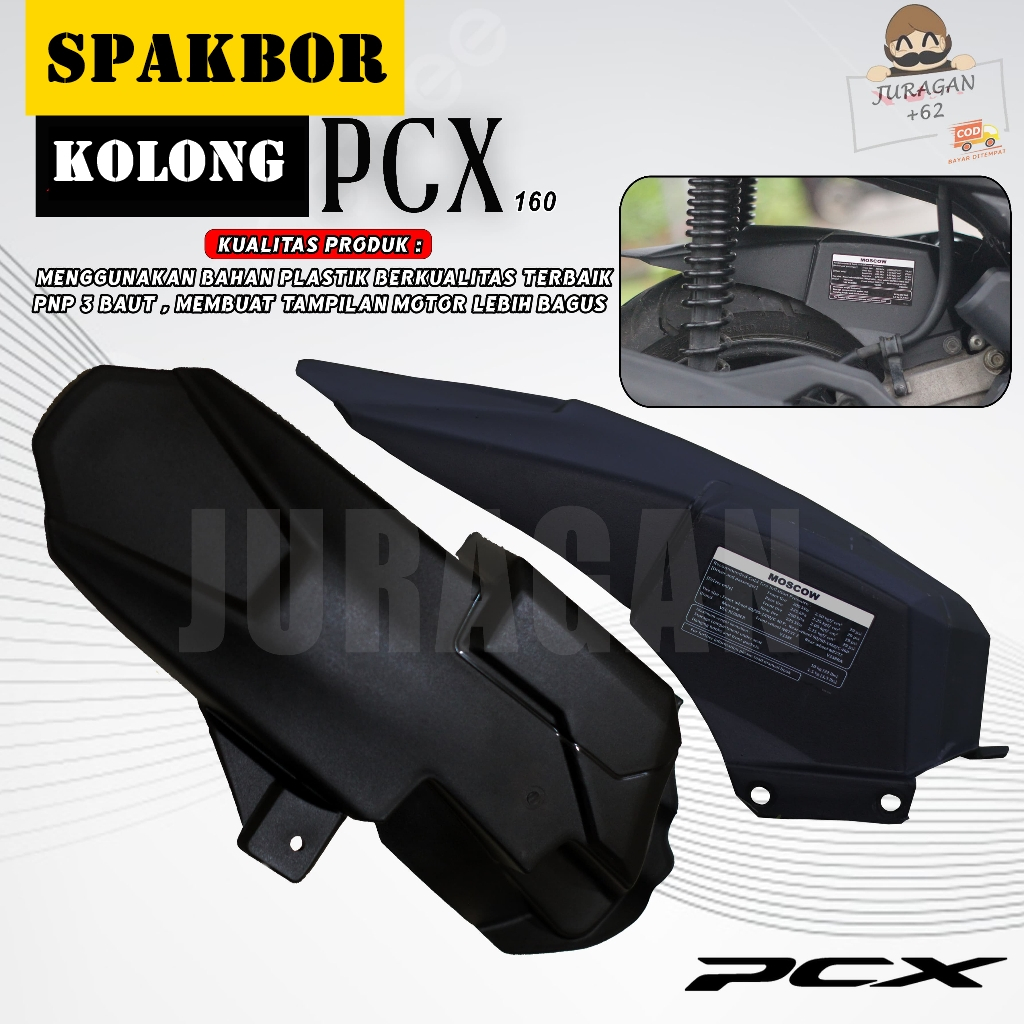 SPAKBOR KOLONG PCX 160 ADV PCX160 ADV160 FENDER MOTOR HONDA AIR BLADE PNP 2020 2021 2022 2023 2024