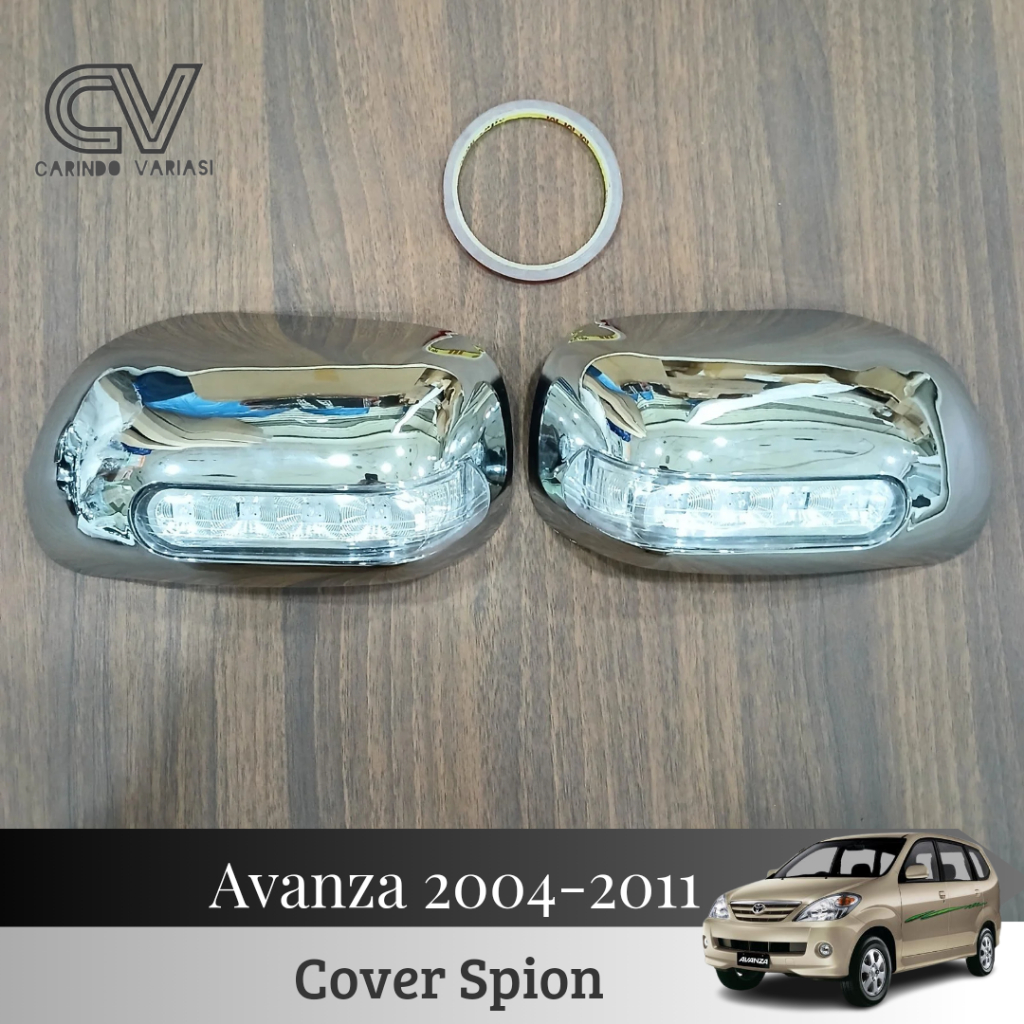 Cover Kaca Spion Mobil Avanza Lama 2005 - 2011 Chrome
