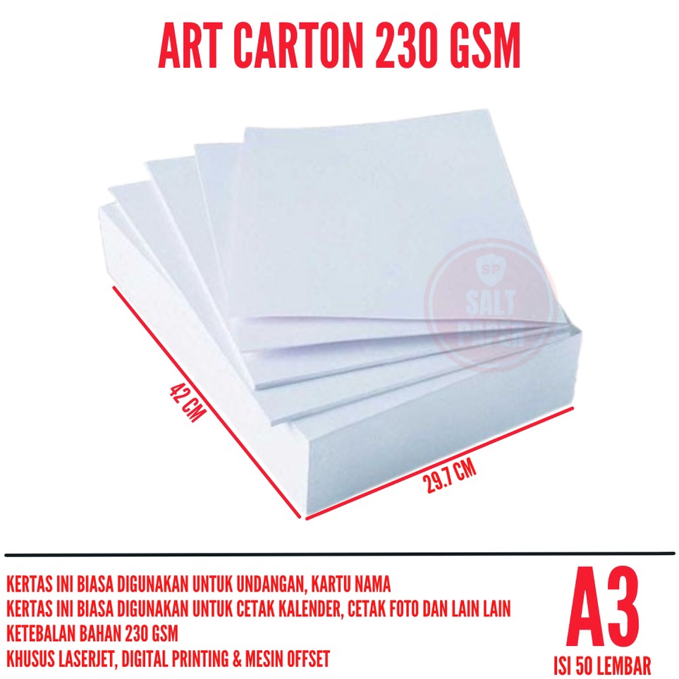 

KODE PRODUK K7PHG9145 Kertas Art Carton 26 gsm A3 5 lembar Kertas Art Karton A3 26 gsm Kertas Art Karton 26 gsm