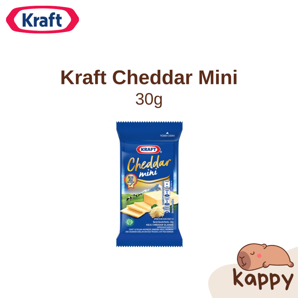 

KRAFT Keju Cheddar Mini 30g