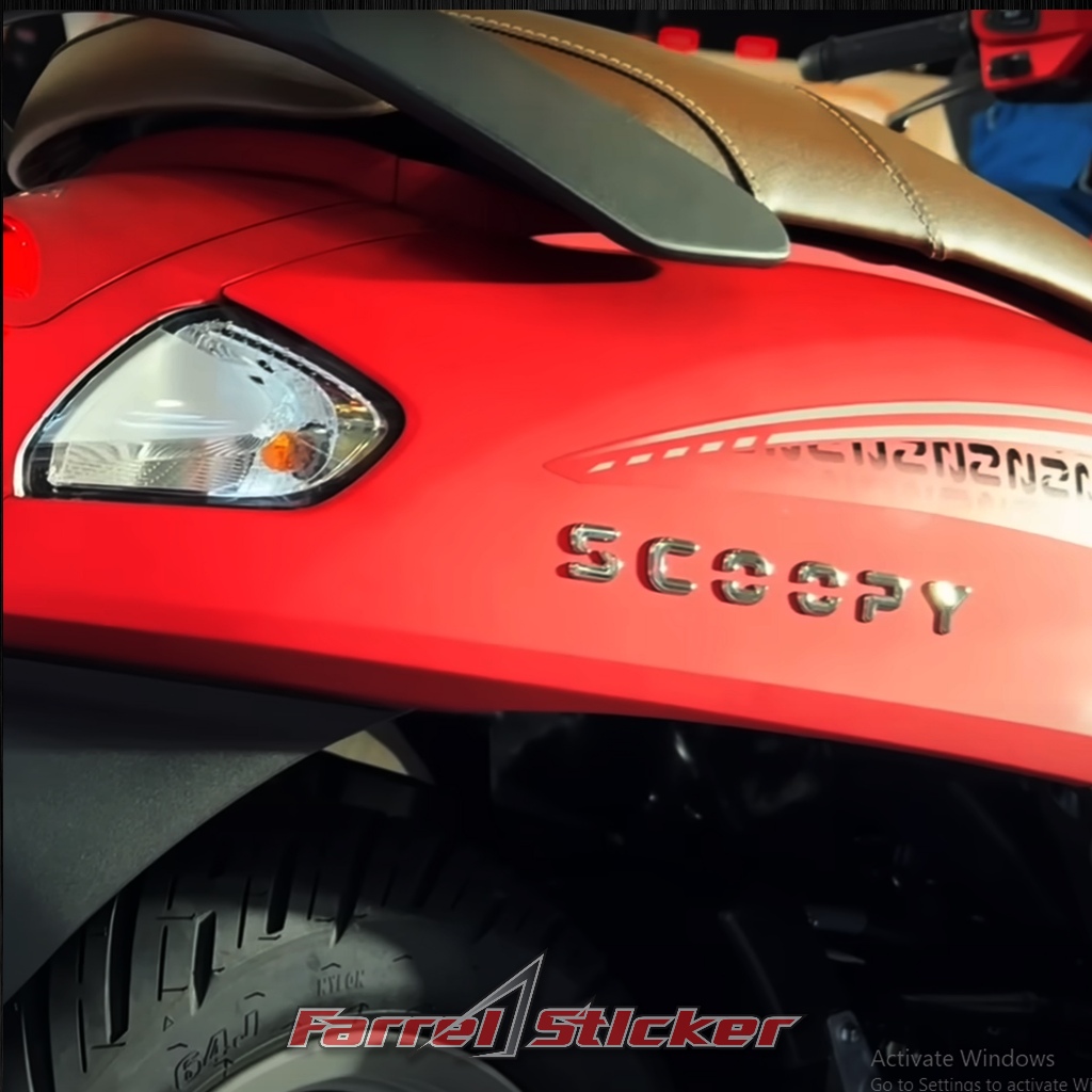 EMBLEM SCOOPY ORIGINAL 2025
