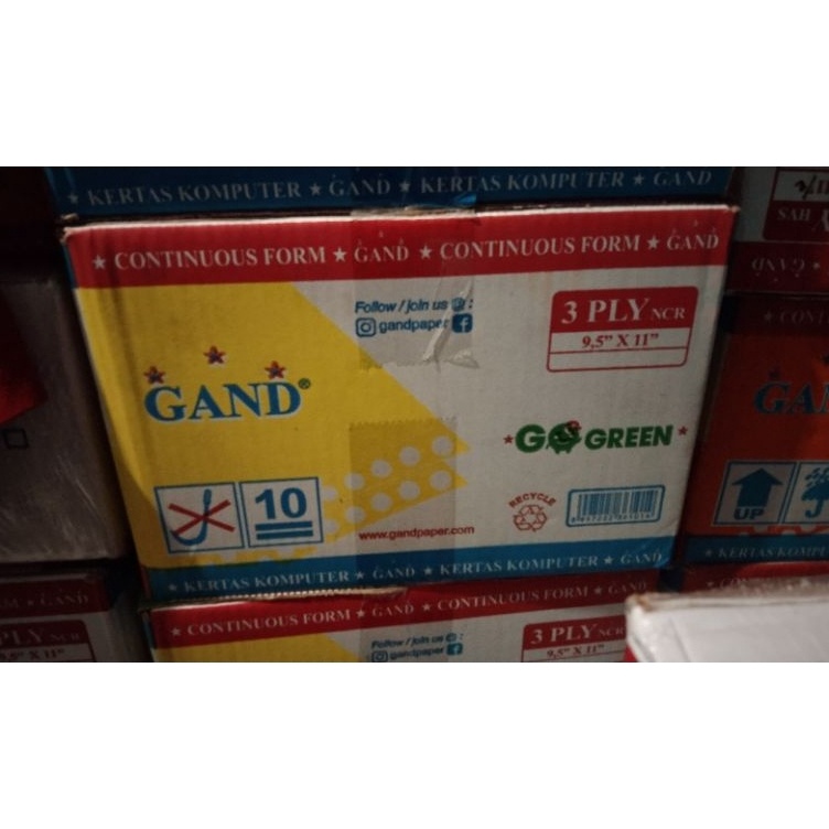 

KODE PRODUK KGDEI8187 Kertas continous form 3 ply full bagi 2