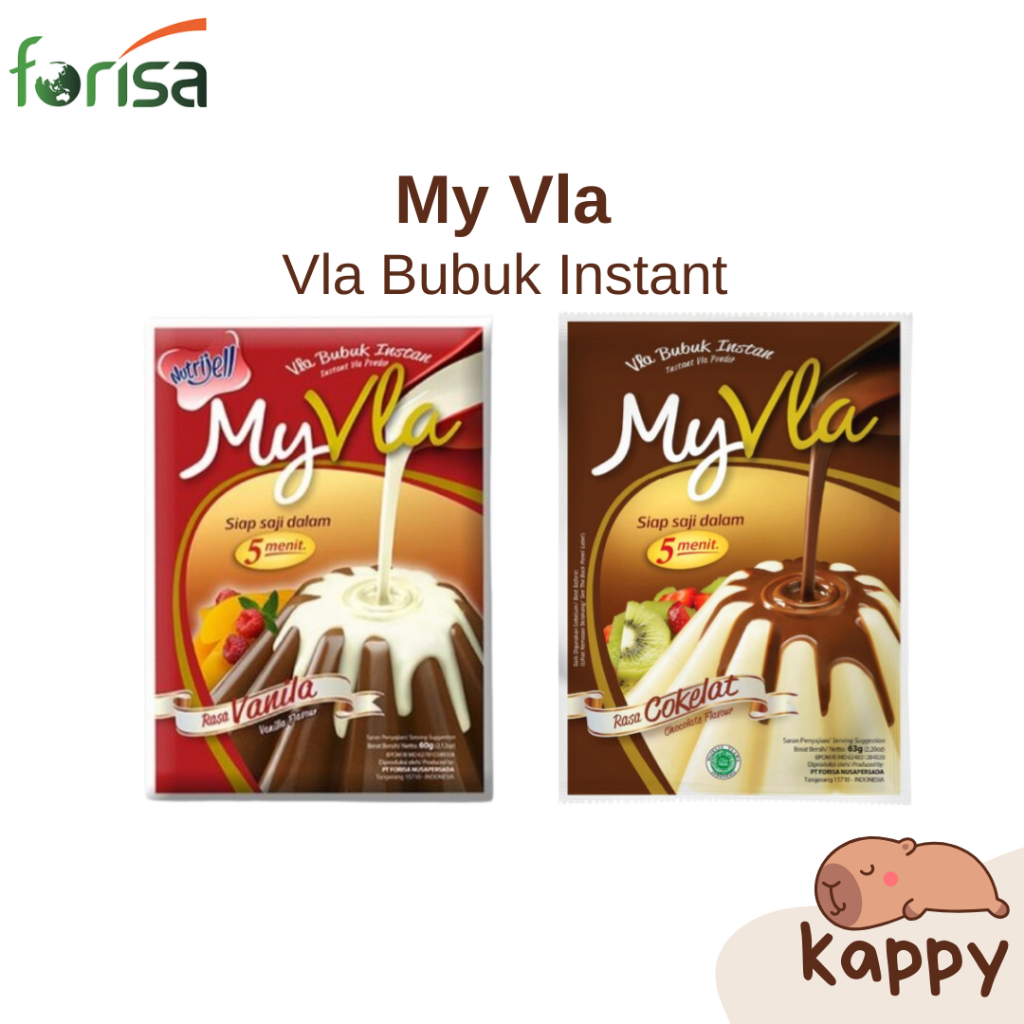 

My Vla Pudding Vla Instant Cokelat Vanilla BOX