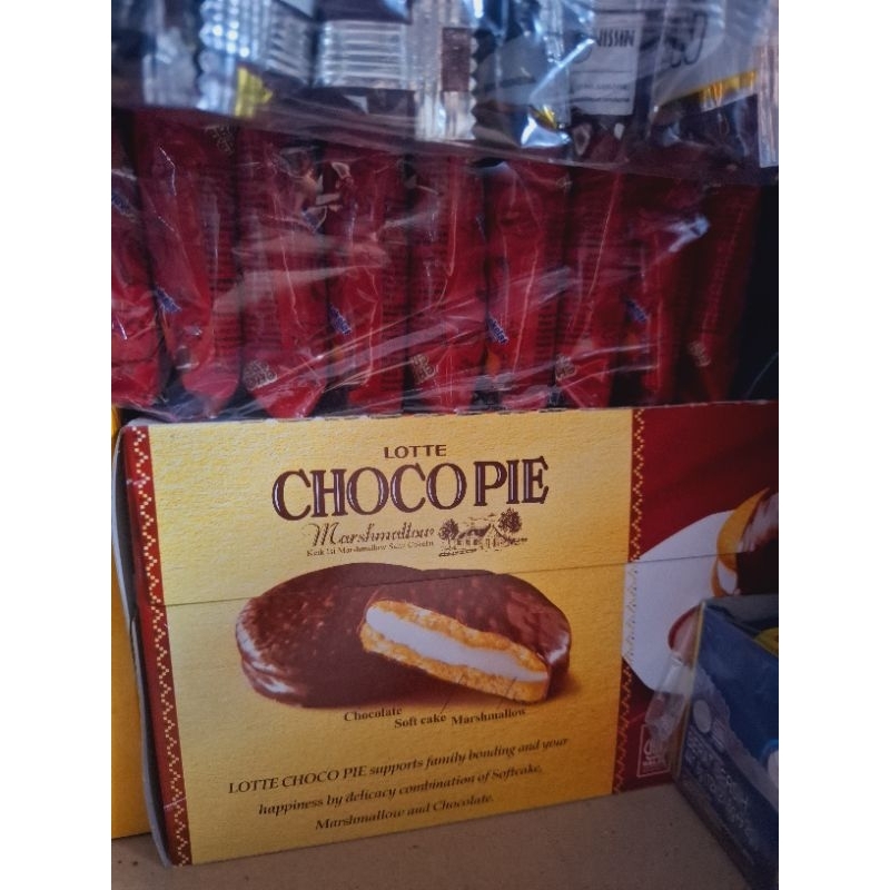 

CHOCOPIE marshmallow (1 box isi 12 pcs)