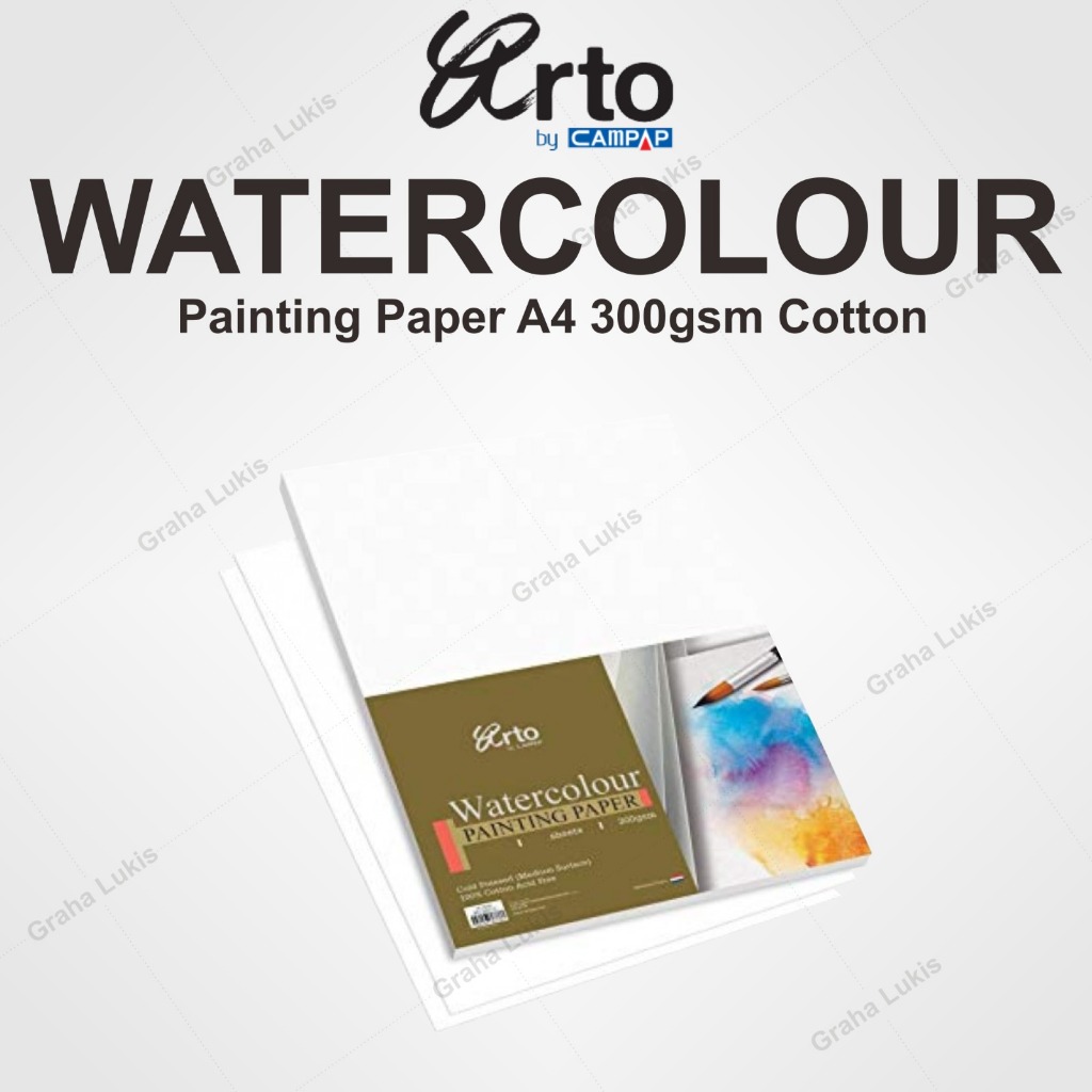 

SLM7 Arto Watercolour Paper A4 - 300gsm - Cotton