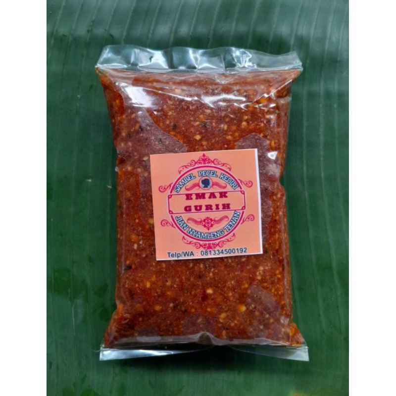 

Sambel Pecel Kediri EMAK GURIH 250gr