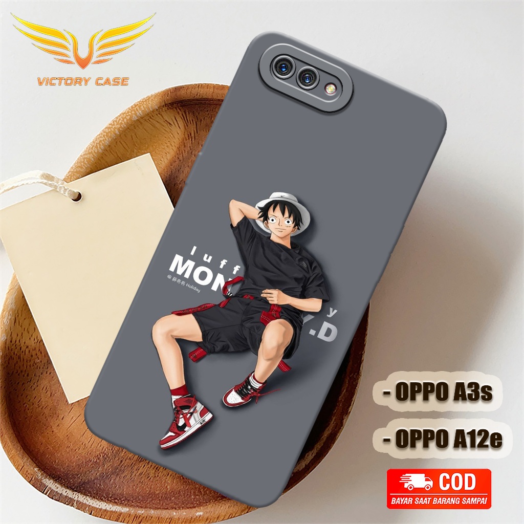 New! Anime Case - Softcase Oppo A3S / A12e Terbaru - Case Hp Oppo A3S / A12e - Casing Oppo A3S / A12