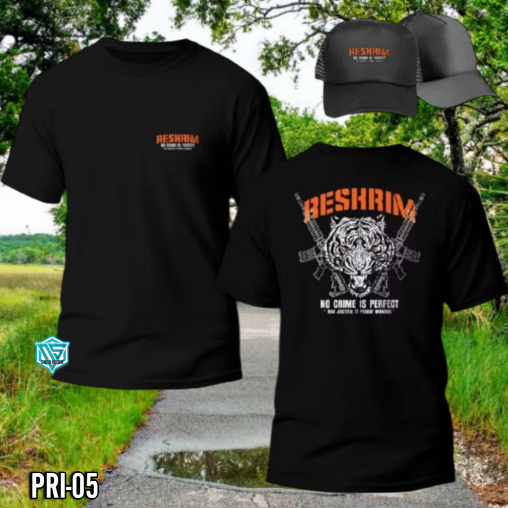 KAOS PERSATUAN BARESKRIM JATANRAS SIMPEL TRENDY BAHAN KATUN BONUS TOPI