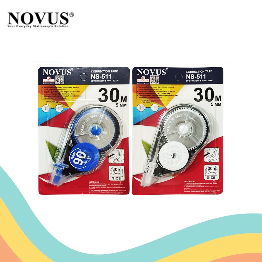 

CORRECTION TAPE NOVUS NS-511 (1 PCS)