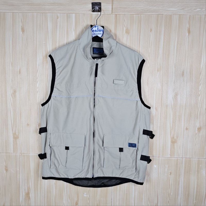BLIZZARD vest rompi utility gunung hiking motor second preloved pria cowok parasut sports olahraga