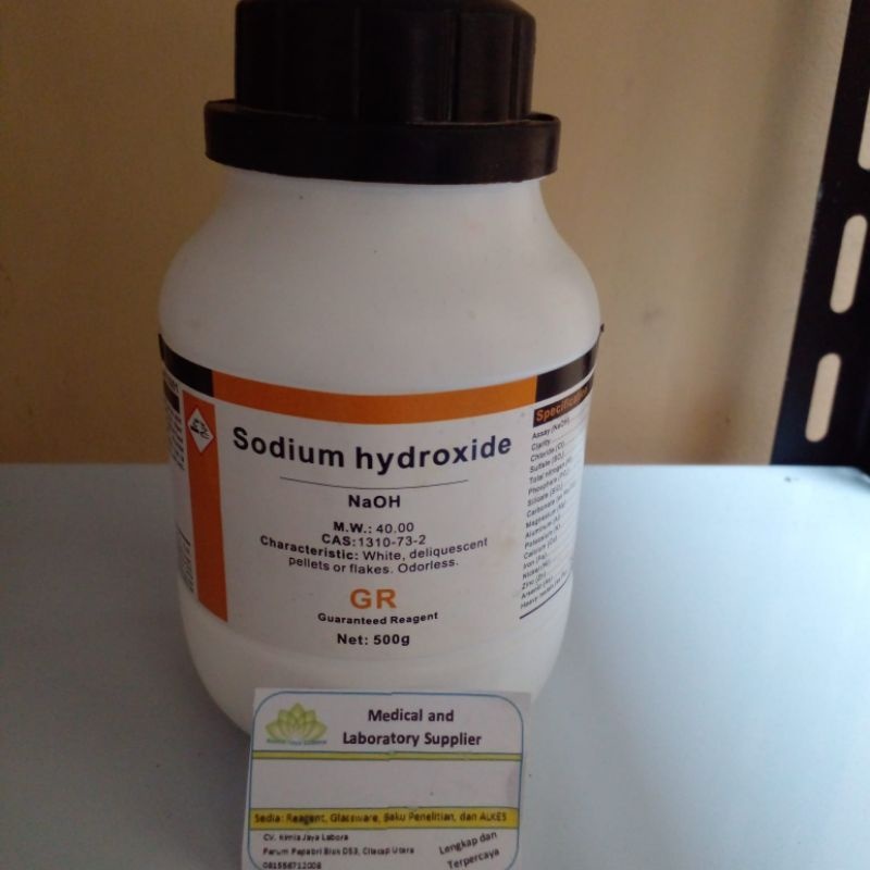 NaOH 40 % Teknis 50ml, 100ml, 250ml