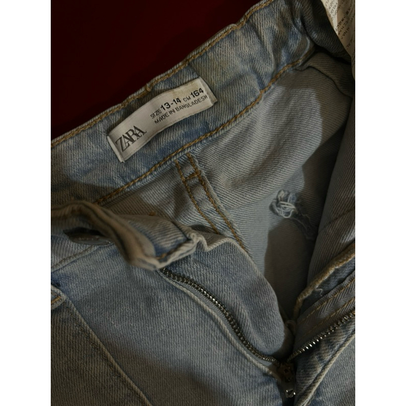 cargo denim zara kids