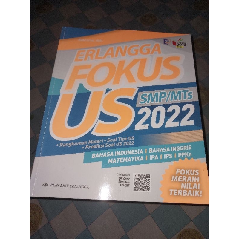 ERLANGGA FOKUS US SMP/MTS 2022