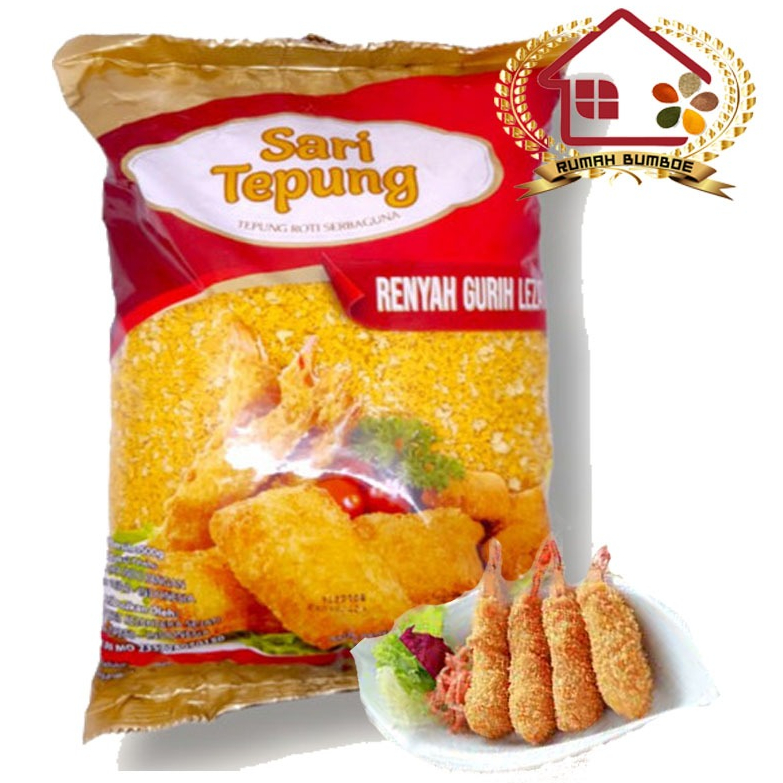 

(450 gr) GOLDEN SARI TEPUNG Panir Tepung Roti Mix Serbaguna polenta