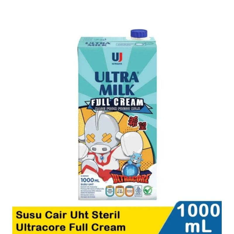 

Utra Susu Cair Uht Steril UltraCore 1000Ml syarat belanja untuk gratis keychain