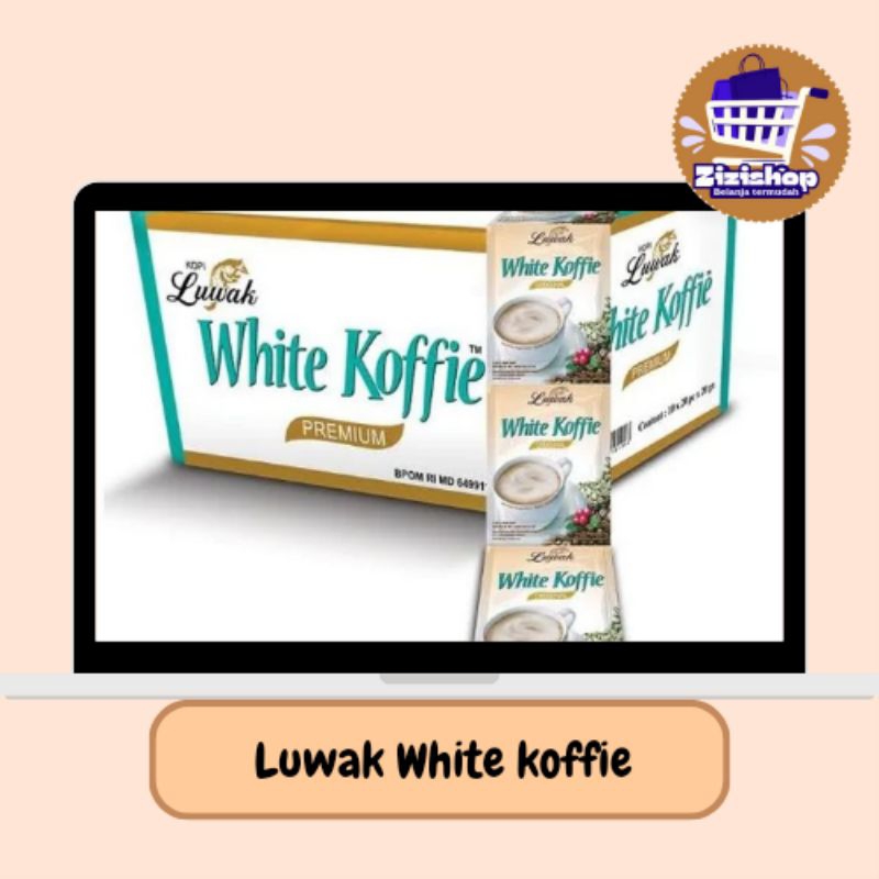 

1 KARDUS LUWAK WHITE COFFE 12 RENCENG (120PCS) MURAH!!!