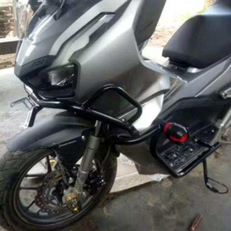 Crashbar Tubular Adv 150 Adv 160 Fullset Body Samping dan Depan