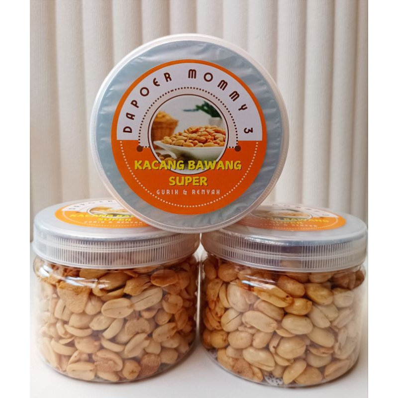 

Kacang Bawang Super. Renyah Gurih Nikmat