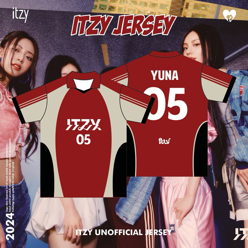 JERSEY ITZY // JERSEY KPOP // KAOS ITZY // ITZY TSHIRT (Pre Order) - @preciouslove.co