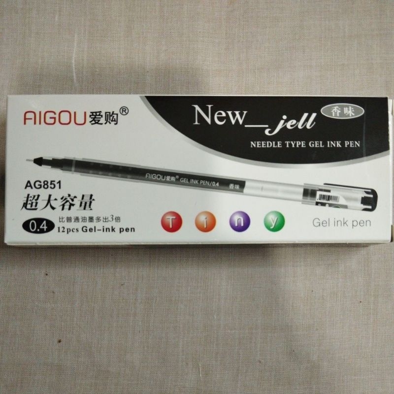 

Pen New Gel per box isi 12 pcs