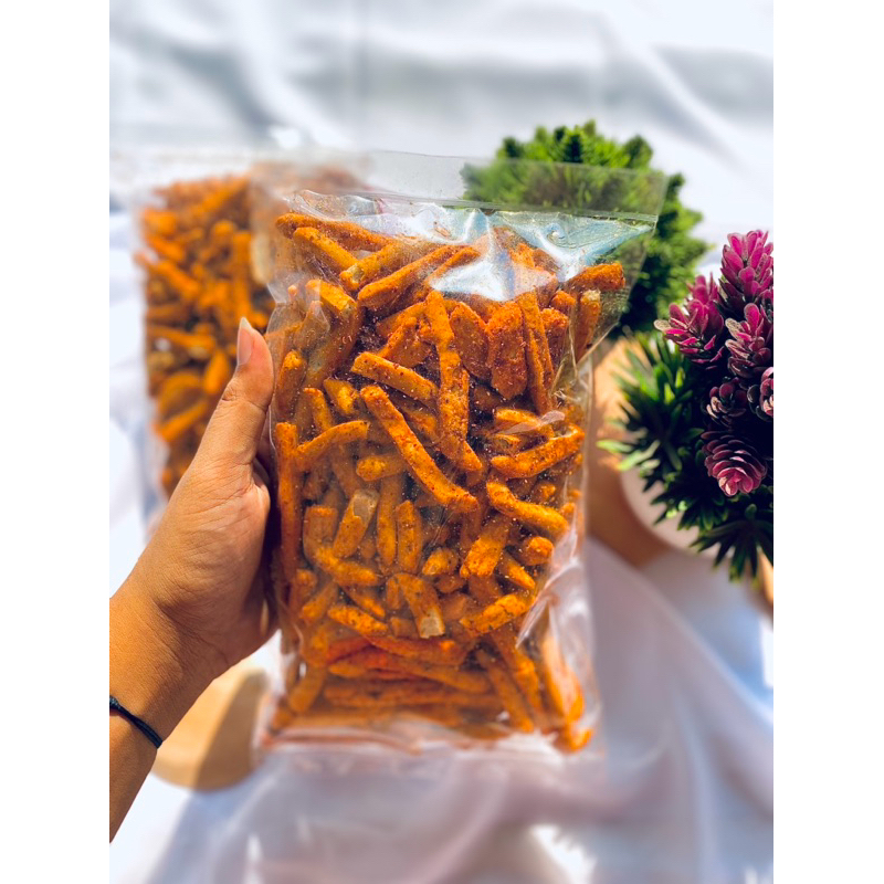 

Basreng pedas daun jeruk 250 Gram