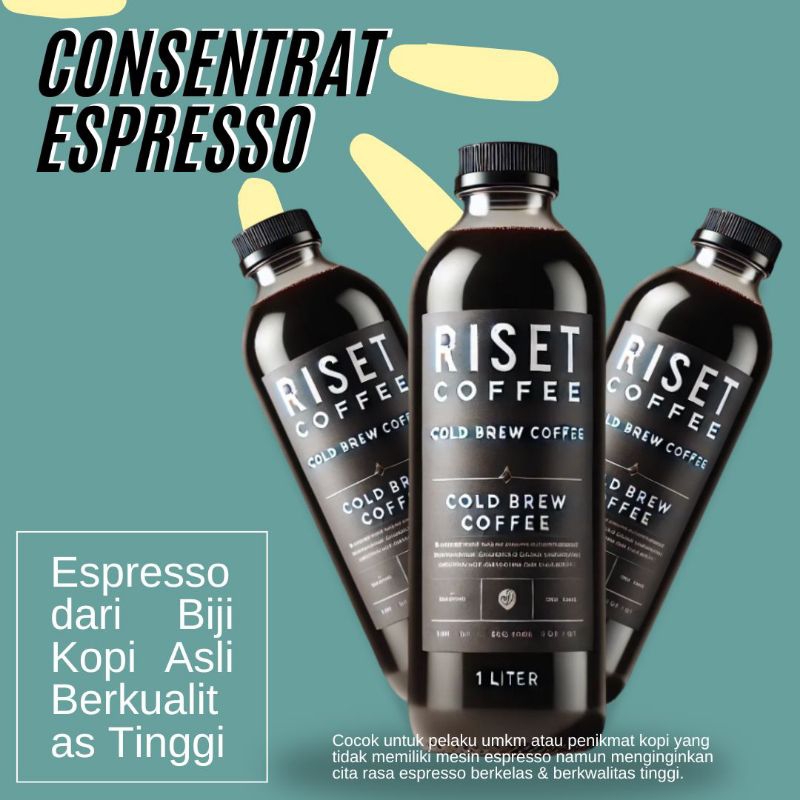 

Espresso Cold Brew - Sensasi Kopi Premium, Praktis & Menyegarkan