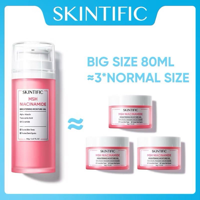 SKINTIFIC MSH Niacimide Brightening Moisturizer 80g