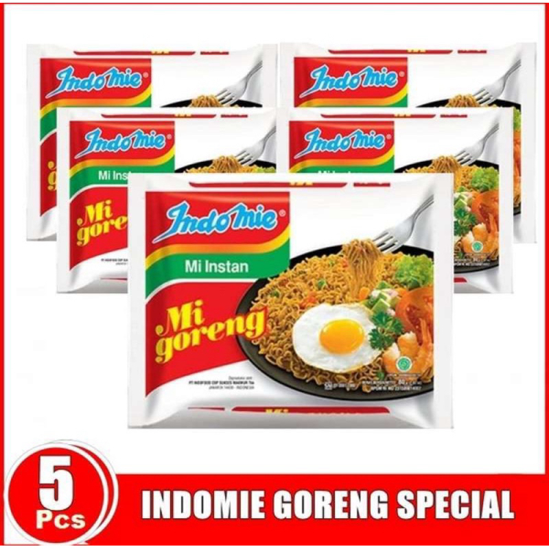 

Indomie Goreng Mie Instan Isi 5 pcs