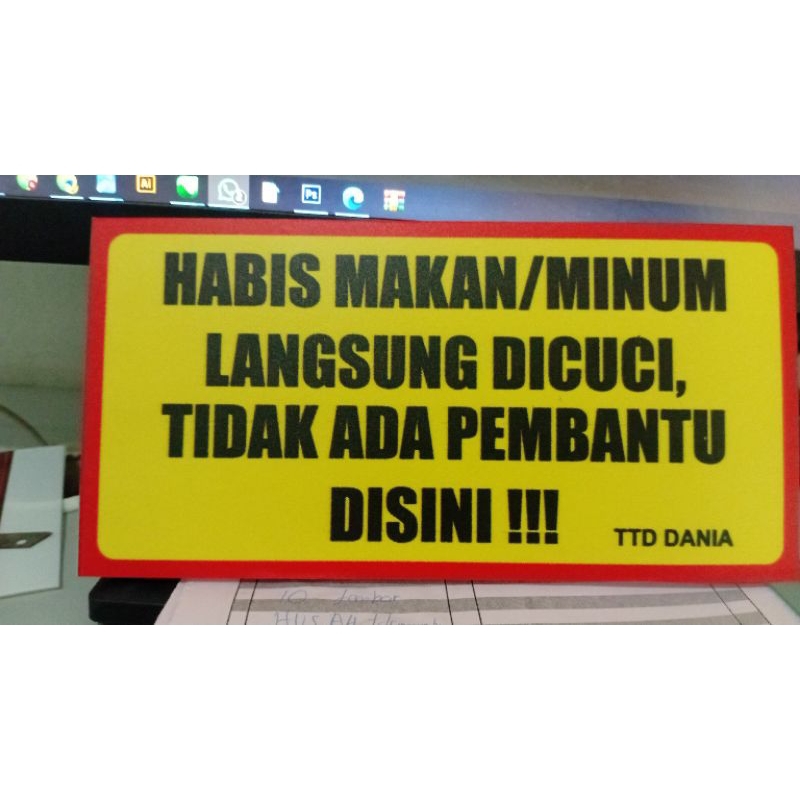 

Papan Tanda PVC BOARD