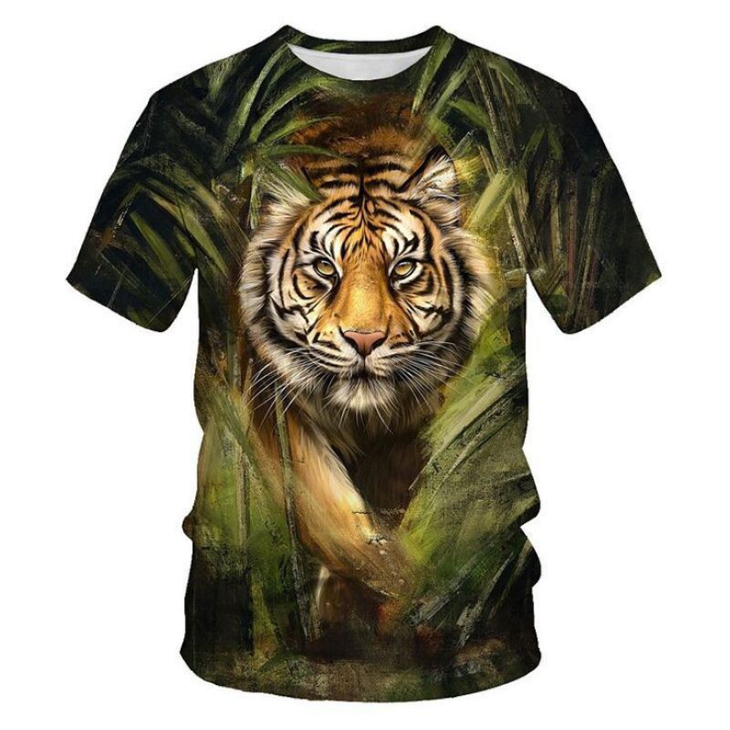 kaos harimau 3d/kaos harimau printing keren