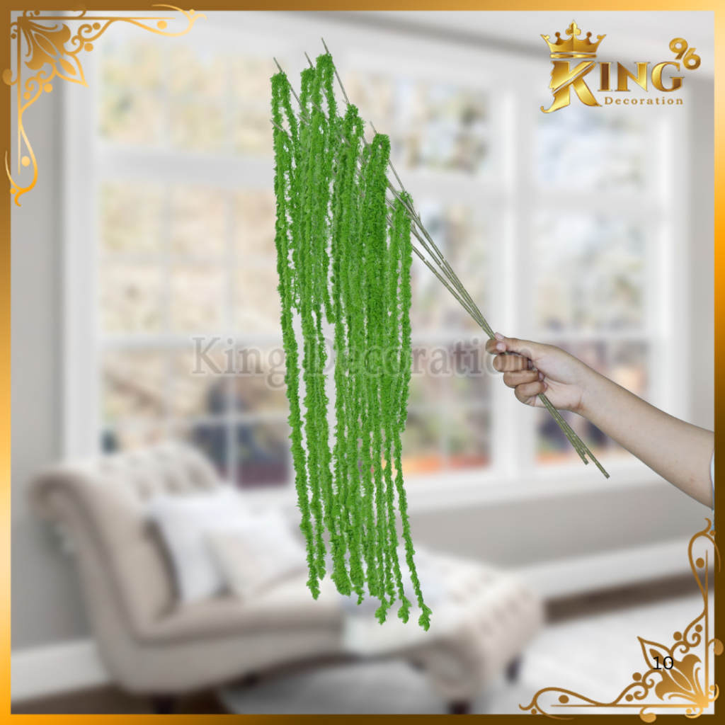 BUNGA DEKORASI JUNTAI AMARANTHUS DECOR WEDDING/HIASAN  DEKORASI  PELAMINAN PERNIKAHAN