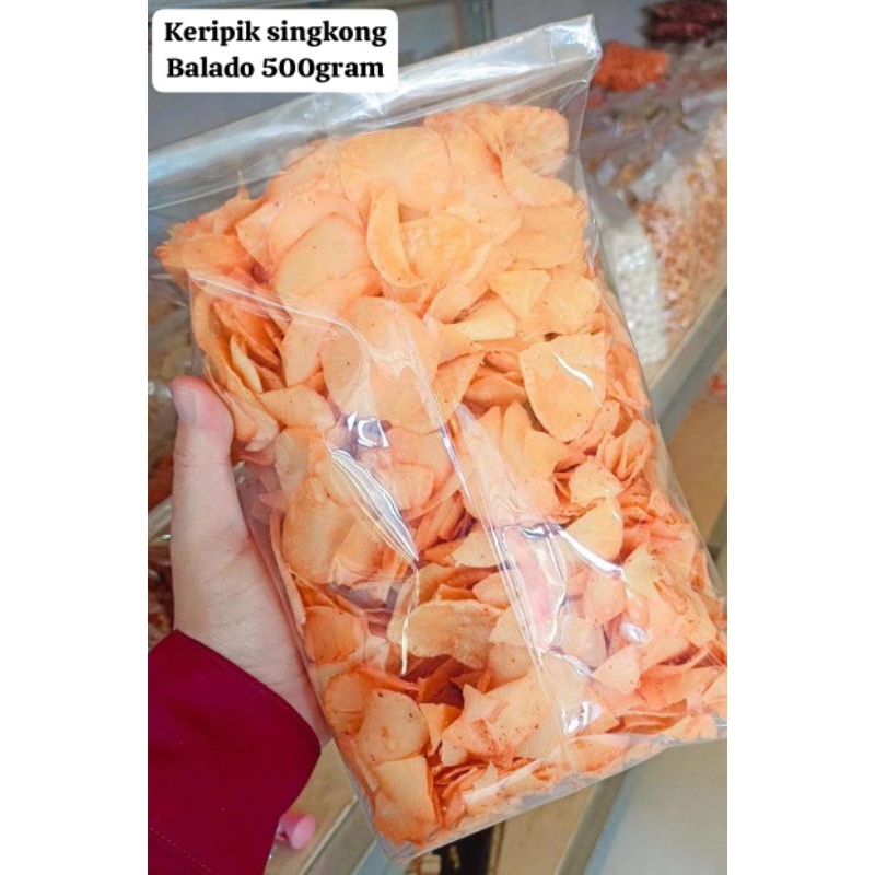 

Keripik Singkong Balado 250 gr