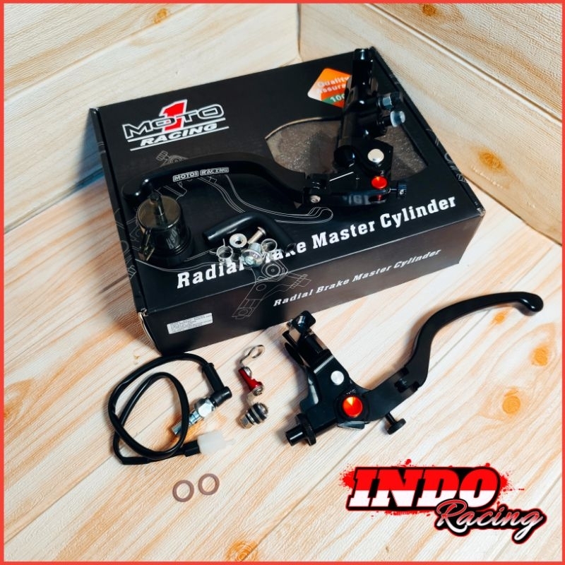 Master Rem Moto1 Racing Universal Kanan Kiri Plus Switch Rem Master Rem Universal Original Moto 1 Ra