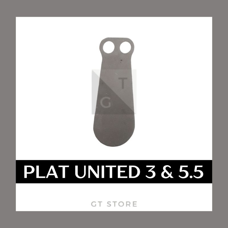 Plat Klep Valve Plate Pendek Kompresor Angin UNITED 3 HP 5.5 HP