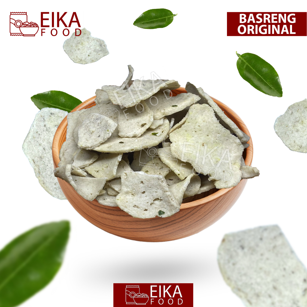 

Basreng Krupuk Daun Jeruk Eikafood - Camilan Renyah dengan Aroma Daun Jeruk Segar!