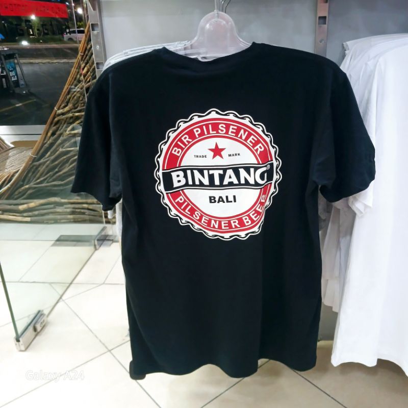 kaos Bintang Bali Color Black