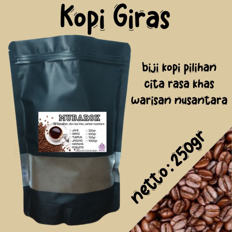 

Kopi Bubuk Giras Special 250g Rasa Mantap