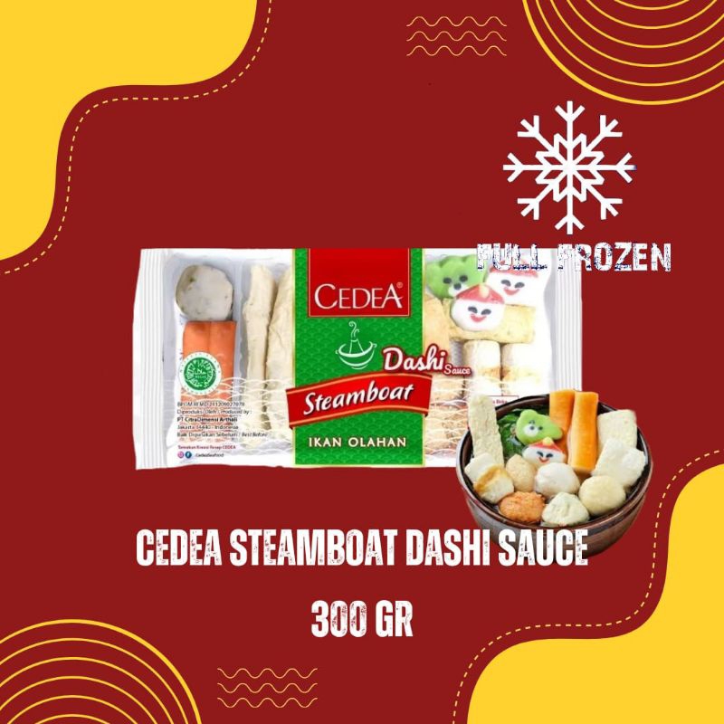 

CEDEA Steamboat Dashi Sauce Full Frozen 300 GR