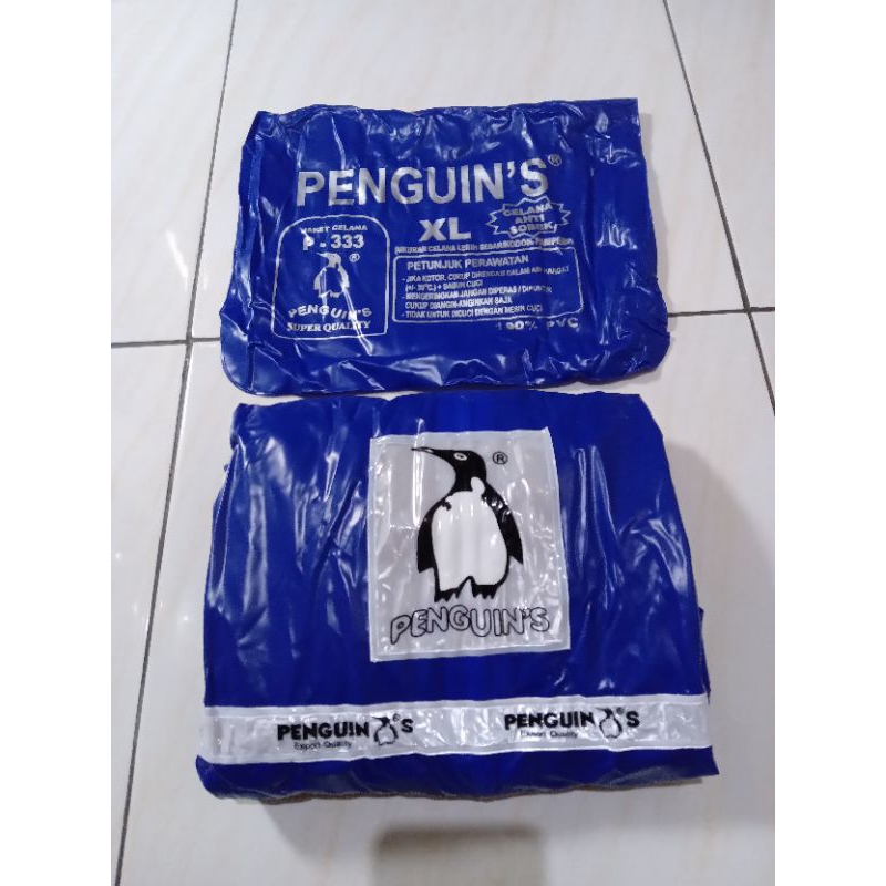jas hujan p333 penguins uk XL/ XXL/jas hujan penguins original