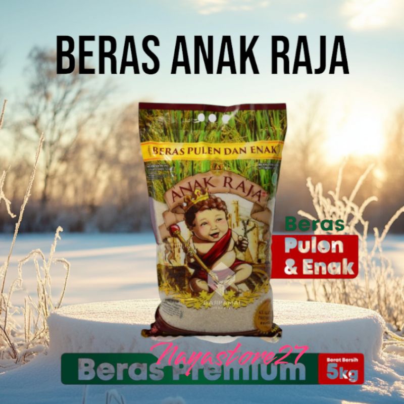 

ANAK RAJA BERAS PULEN 5KG / BERAS PREMIUM
