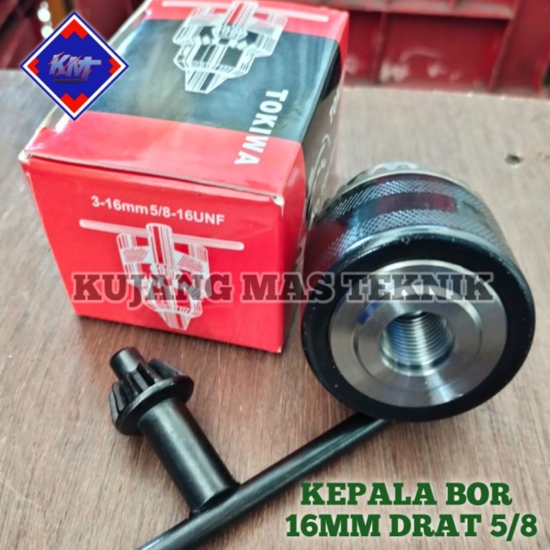 KEPALA BOR AJZ16A MESIN BOR 16MM DRAT 5/8 KEPALA BOR 16MM DRAT 5/8 FOR DCA AZJ16