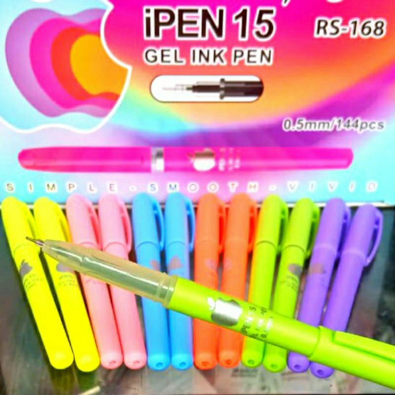 

Bulpen Gel IPEN warna warni keren / bulpen