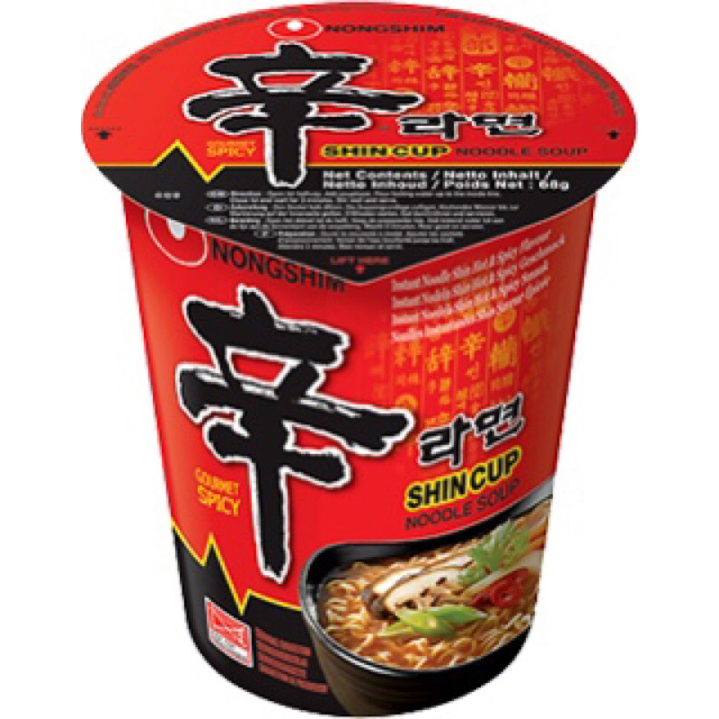 

Nongshim Shin Ramyun Cup 68g