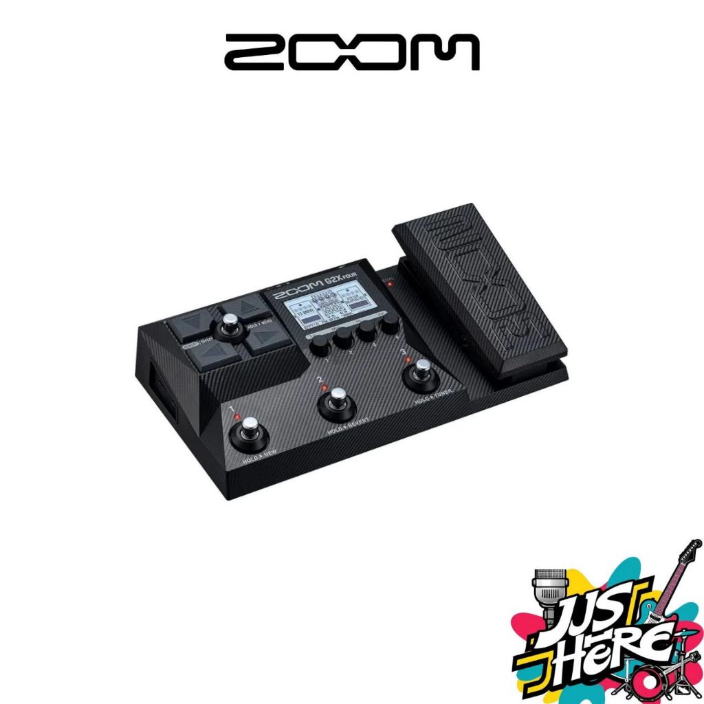 Effect Guitar efek gitar Zoom G2X Four