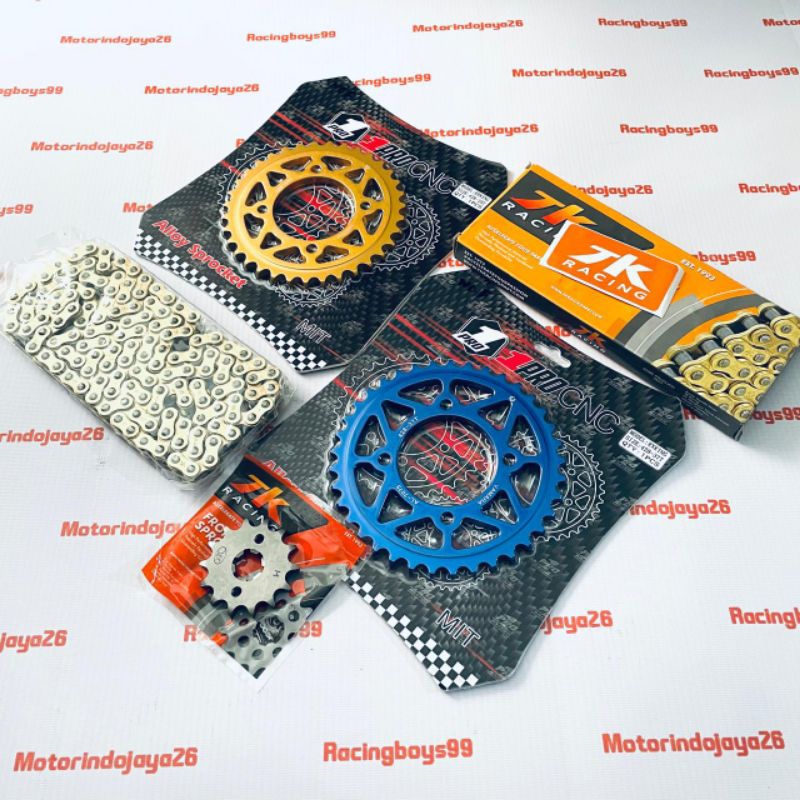 Gear Set Pro 1 Racing Alloy RX King Jupiter Vega MX Lama MX New