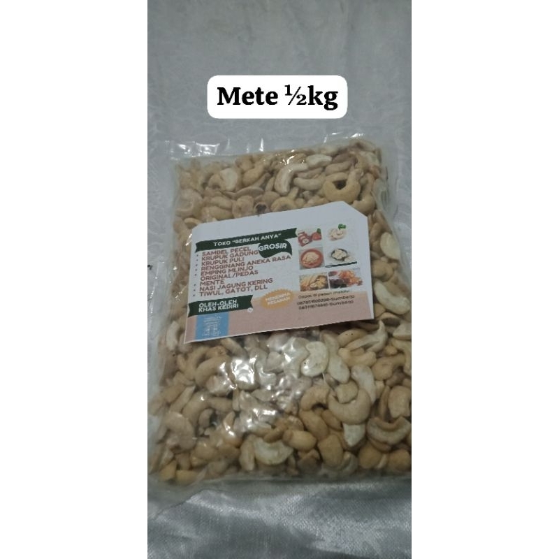 

kacang Mete kacang mente 500 gram
