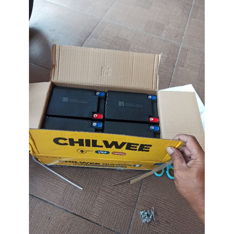 baterai/ aki sepeda listrik 48v/12ah chilwee