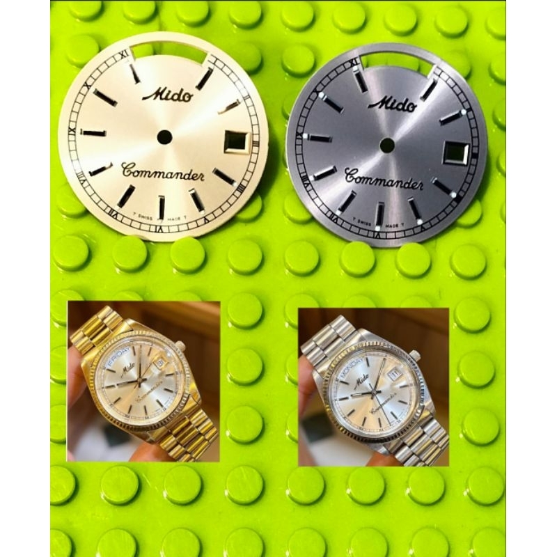 Plat Dial Mido Commander