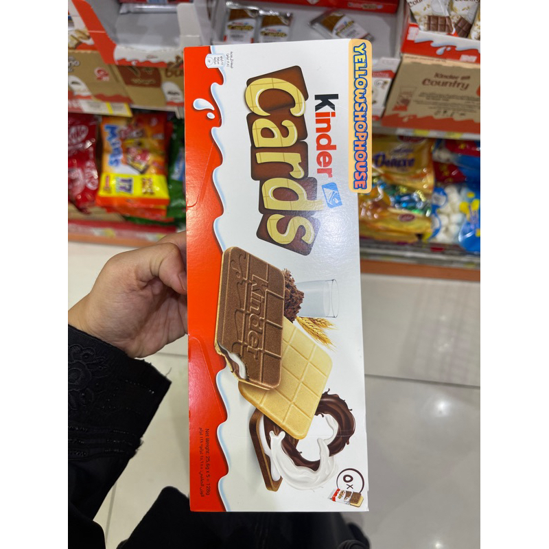 

READY KINDER CARD CHOCOLATE / COKLAT KINDER