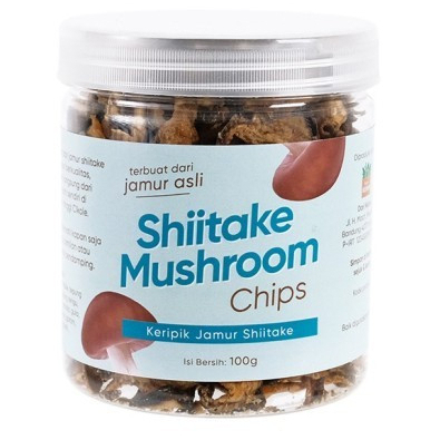 

Ready Stok ! Shiitake Mushroom Chips / Keripik Jamur Shiitake 100Gr